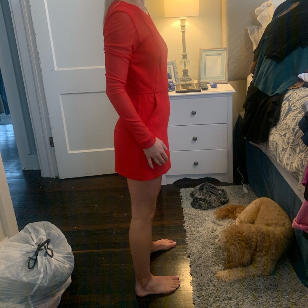 Red romper - Picture 3 of 3